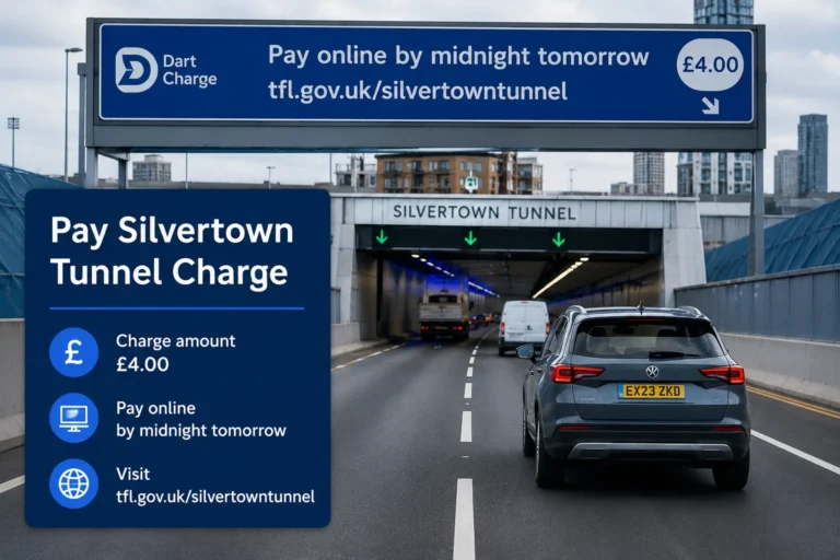 Pay Silvertown Tunnel Charge: Complete Guide 2026